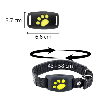 TrackMyCat™ - Dispositif de localisation de traqueur GPS Cat pour animaux de compagnie - Rondor