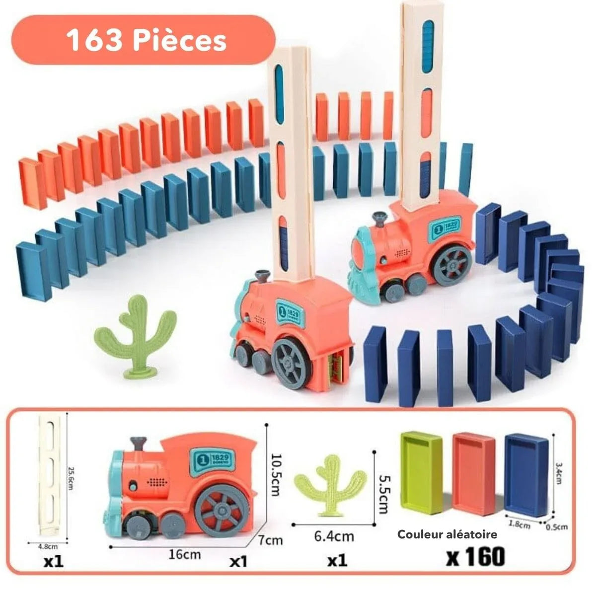 Train Domino Magique™ – Créativité, Apprentissage & Amusement Sans Fin | RONDOR - Rondor