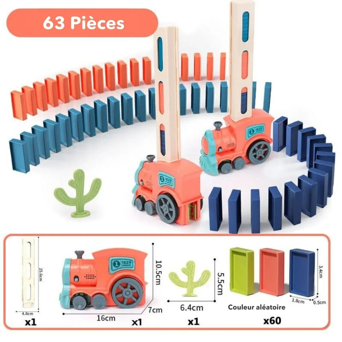 Train Domino Magique™ – Créativité, Apprentissage & Amusement Sans Fin | RONDOR - Rondor