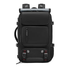 TRAVELMAX Pack – Sac à dos de voyage imperméable avec port USB, compartiment à chaussures et poche anti-vol