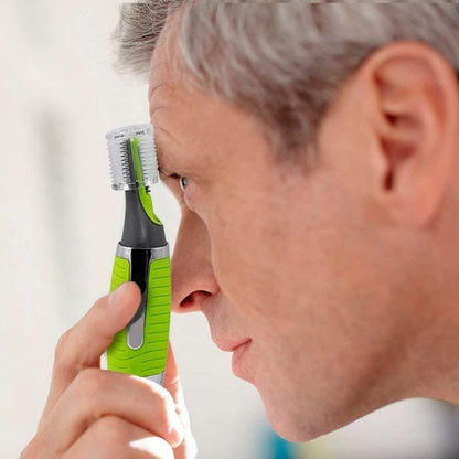 Trimmaster - Tondeuse de précision pour le nez et les oreilles avec lumière LED pour une épilation en douceur - Rondor