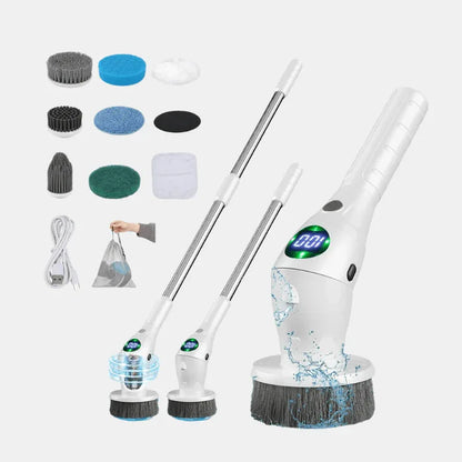 TurboClean 360 - Brosse de Nettoyage Électrique Sans Fil Haute Puissance - Rondor