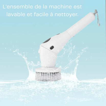 TurboClean 360 - Brosse de Nettoyage Électrique Sans Fil Haute Puissance - Rondor