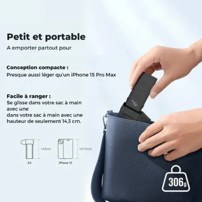 TurboJet™ - Souffleur d'air puissant et portable - Rondor