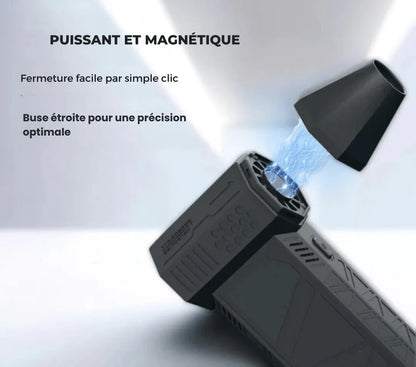 TurboJet™ - Souffleur d'air puissant et portable - Rondor
