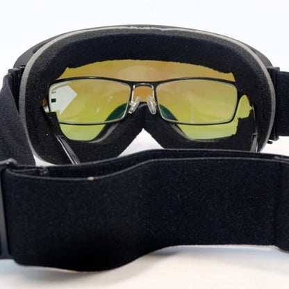Lunettes de ski unisexes à double couche anti-buée