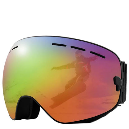 Lunettes de ski anti-buée à double couche