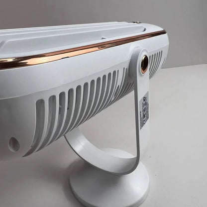 Ventilateur de Refroidissement AeroLux Elite | Double Moteur, Rotation à 720°, Rechargeable par USB & Ultra Silencieux pour un Confort Ultime Partout - Rondor