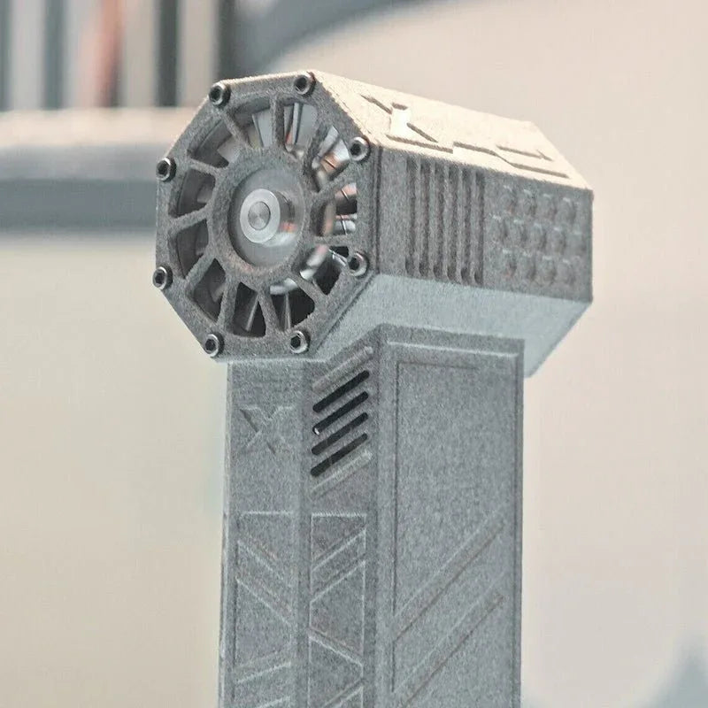 Ventilateur portable industriel puissant de 130 000 tr/min avec souffleur haute vitesse - Mini souffleuse à neige - Rondor