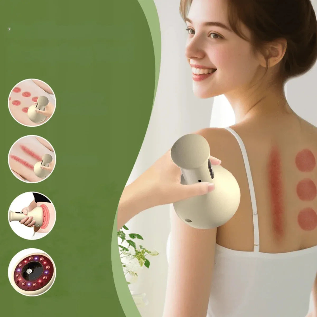 Ventouses Électriques Multifonctions 6 en 1 Gua Sha - Rondor