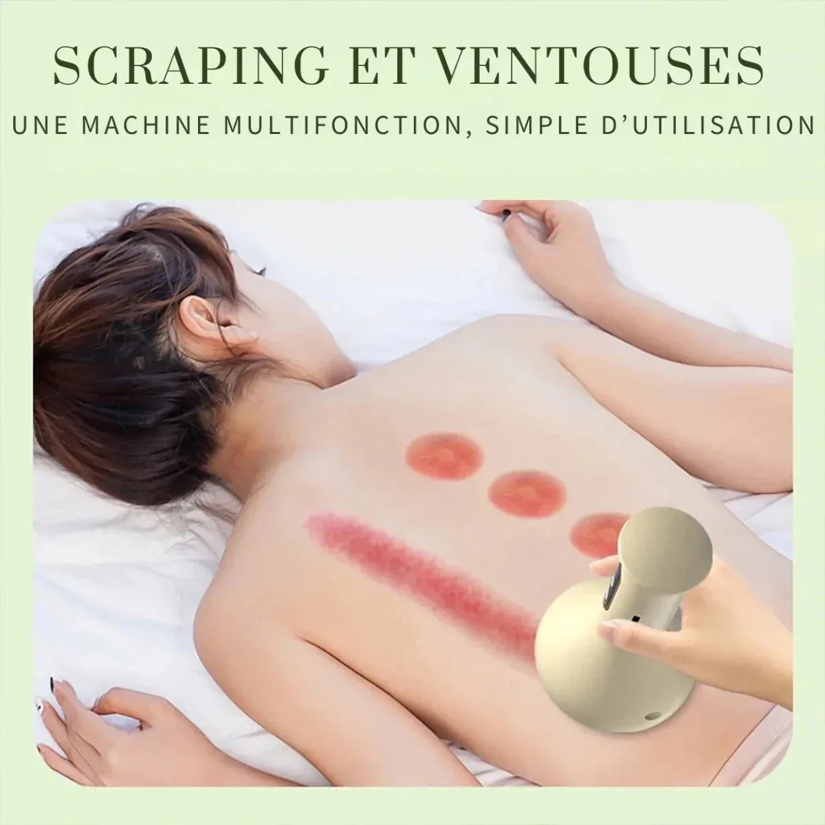 Ventouses Électriques Multifonctions 6 en 1 Gua Sha - Rondor