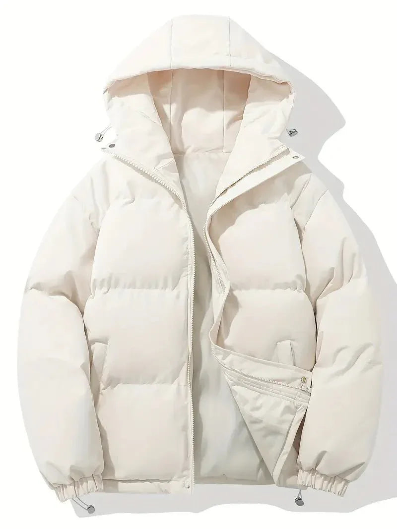 Veste d'Hiver Classique Matelassée à Capuche Femmes - Rondor