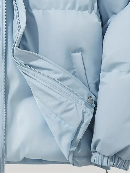 Veste d'Hiver Classique Matelassée à Capuche Femmes - Rondor