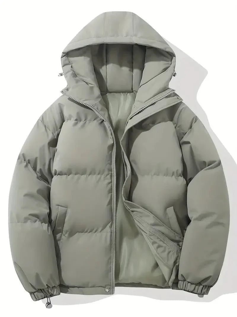 Veste d'Hiver Classique Matelassée à Capuche Femmes - Rondor