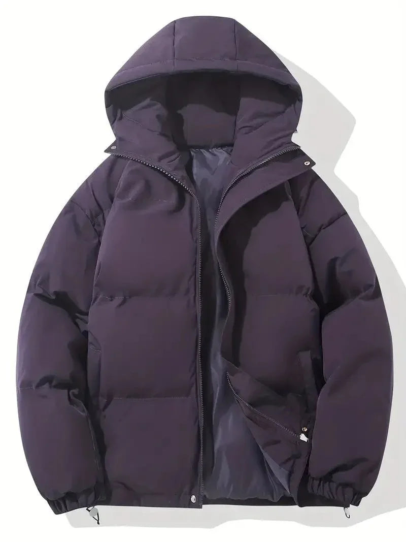 Veste d'Hiver Classique Matelassée à Capuche Femmes - Rondor