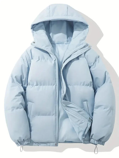 Veste d'Hiver Classique Matelassée à Capuche Femmes - Rondor