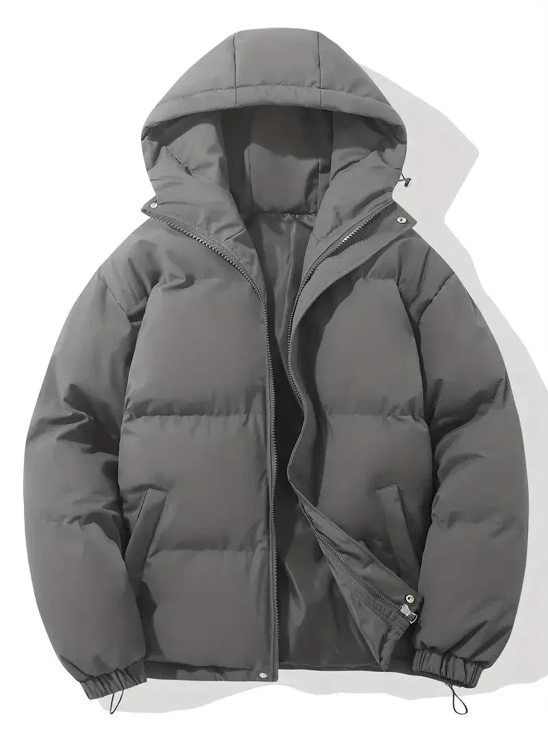 Veste d'Hiver Classique Matelassée à Capuche Femmes - Rondor
