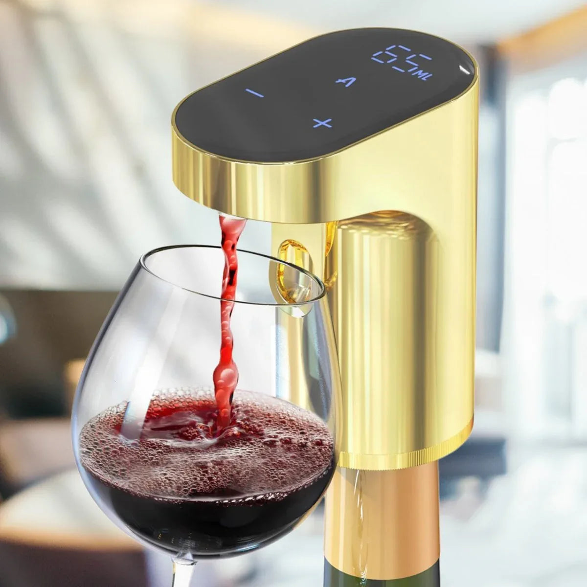VinLuxe – Décanteur Électrique Portable pour une Aération Instantanée du Vin - Rondor