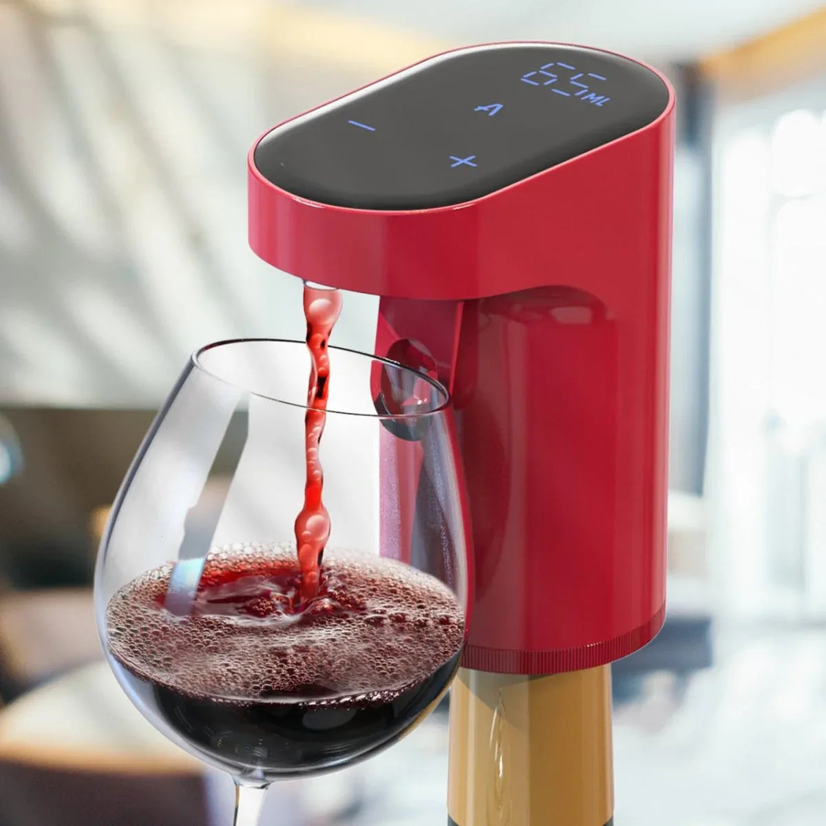 VinLuxe – Décanteur Électrique Portable pour une Aération Instantanée du Vin - Rondor
