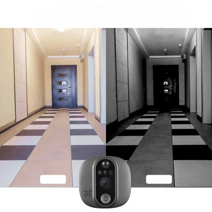 VisionePro - Sonnette Vidéo WiFi avec Angle Large et Vision Nocturne - Rondor