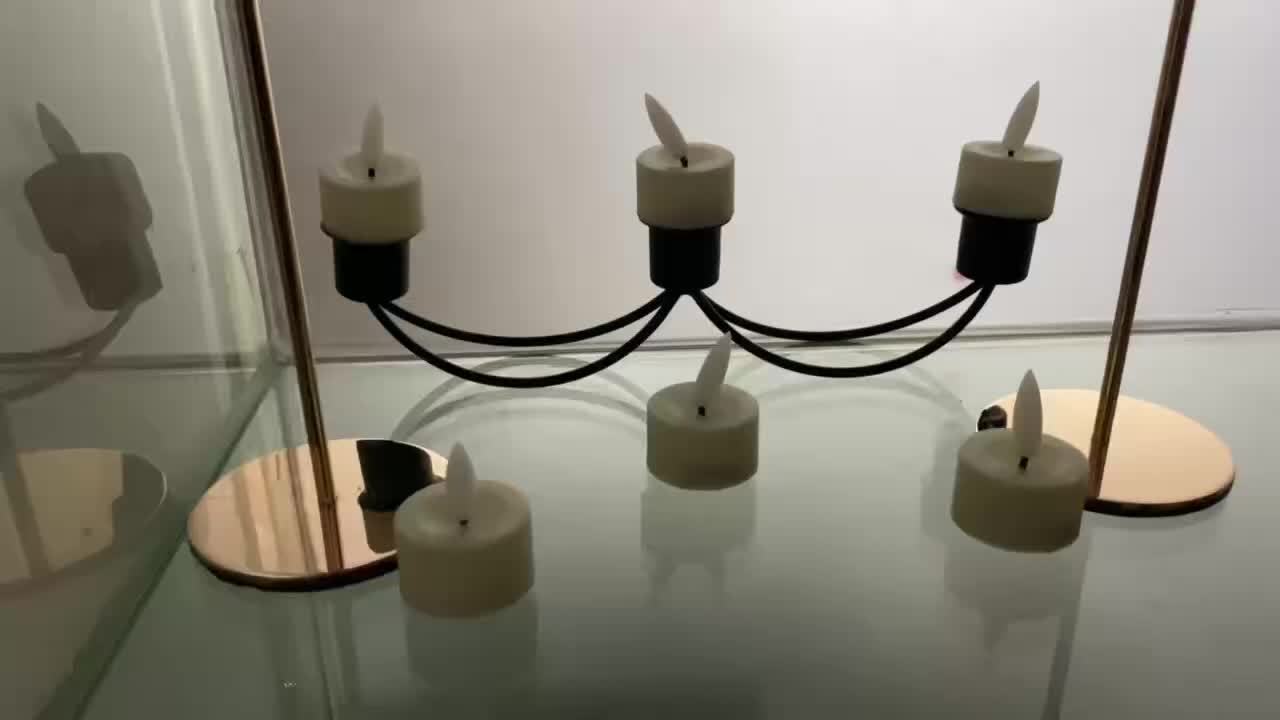 Ensemble de Bougies LED Securisées - Télécommande & Minuteur Dimmable