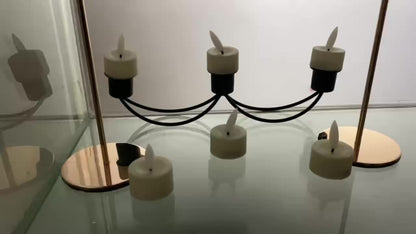 Ensemble de Bougies LED Securisées - Télécommande & Minuteur Dimmable