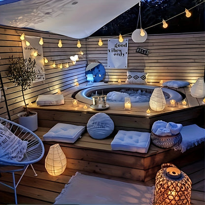 Ensemble de Bougies LED Securisées - Télécommande & Minuteur Dimmable