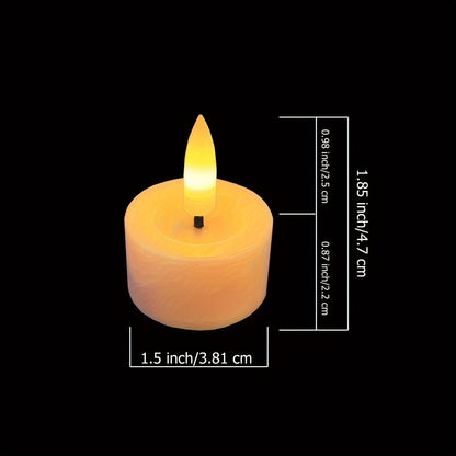Ensemble de Bougies LED Securisées - Télécommande & Minuteur Dimmable