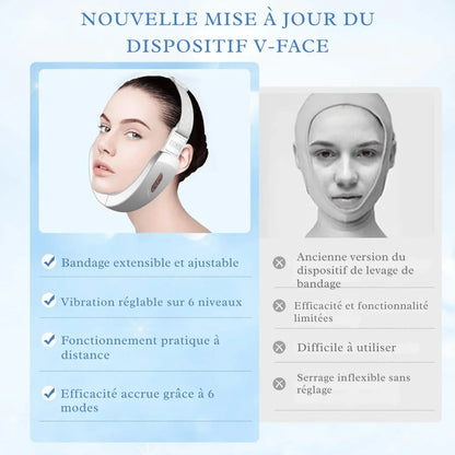 V‑Line EMS 6‑en‑1 – Lifting & Élasticité Cutané - Rondor