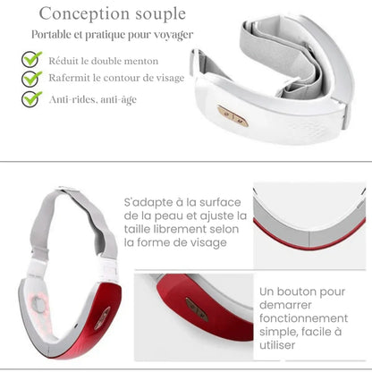 V‑Line EMS 6‑en‑1 – Lifting & Élasticité Cutané - Rondor