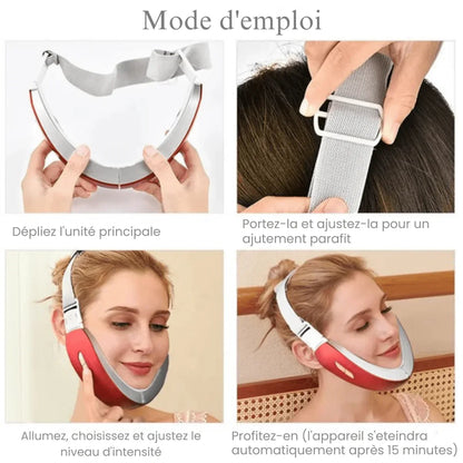 V‑Line EMS 6‑en‑1 – Lifting & Élasticité Cutané - Rondor