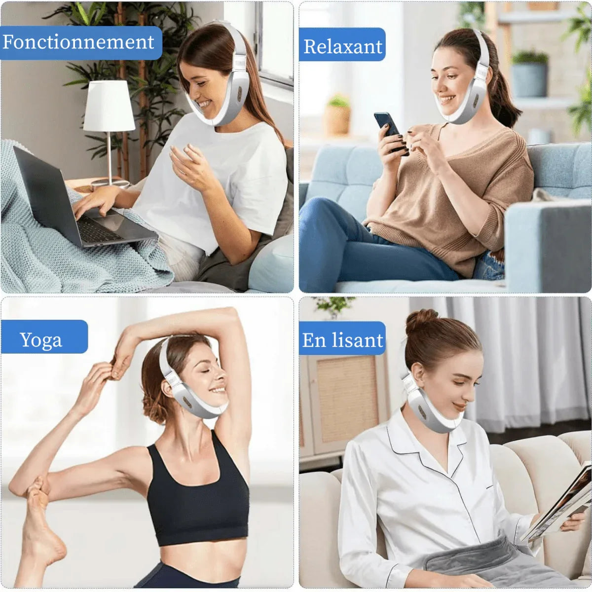 V‑Line EMS 6‑en‑1 – Lifting & Élasticité Cutané - Rondor