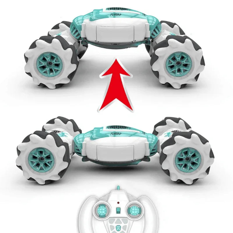 Voiture Télécommandée Acrobatique avec Commande Gestuelle – 4x4 Tout - Terrain pour Enfants - Rondor