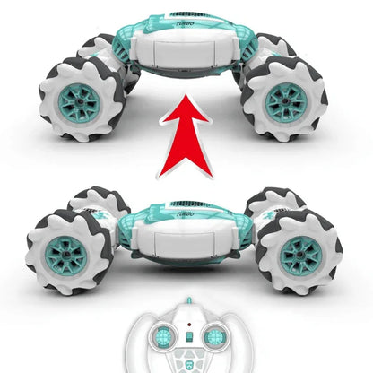 Voiture Télécommandée Acrobatique avec Commande Gestuelle – 4x4 Tout - Terrain pour Enfants - Rondor
