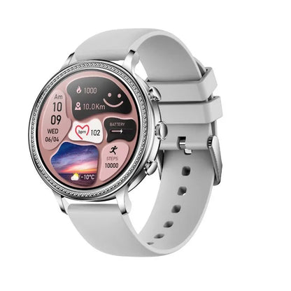 Watchily SmartLady | Montre Connectée Femme | Appels, SMS & Suivi Santé - Rondor