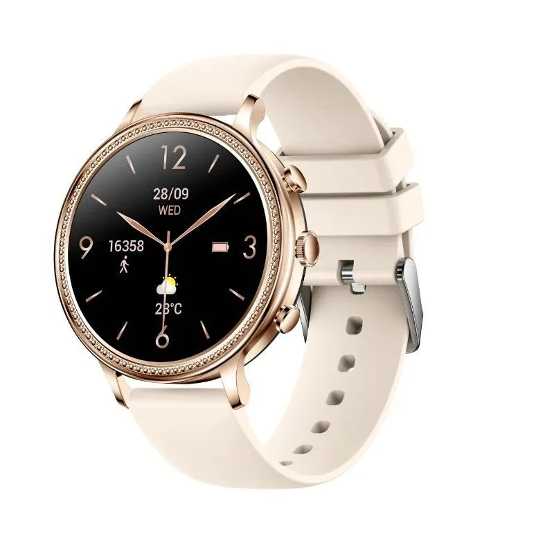 Watchily SmartLady | Montre Connectée Femme | Appels, SMS & Suivi Santé - Rondor