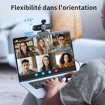 Webcam 4K Micro Intégré - Rondor