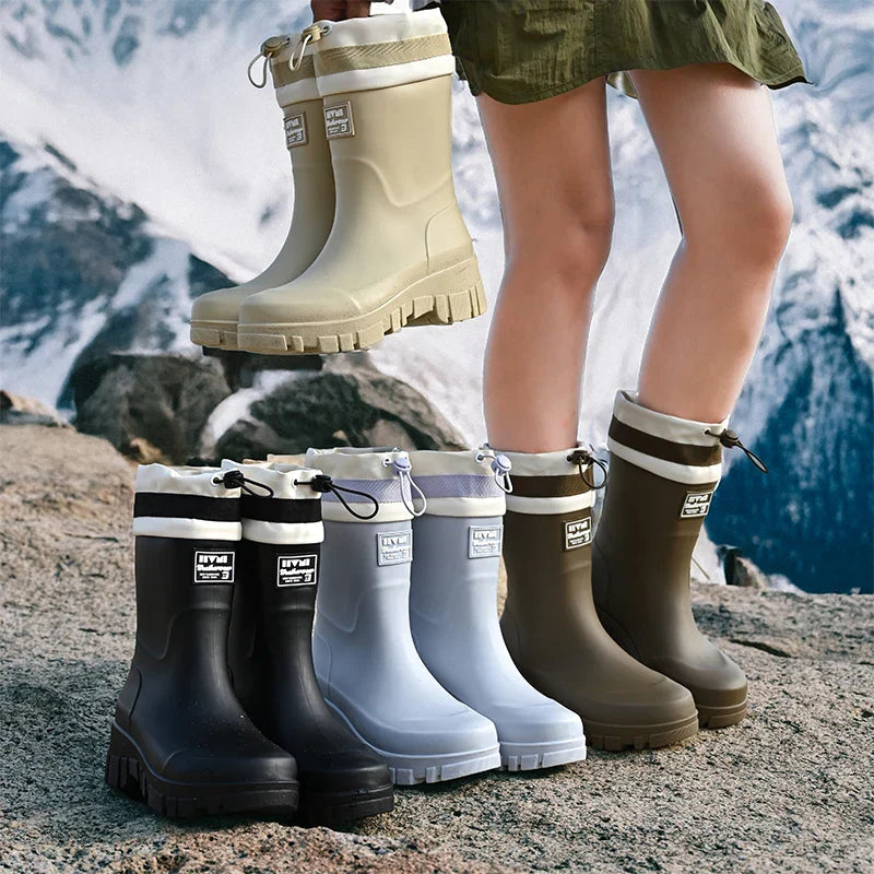 Women's waterproof rain boots | Slip-on, durable and wet-weather ready